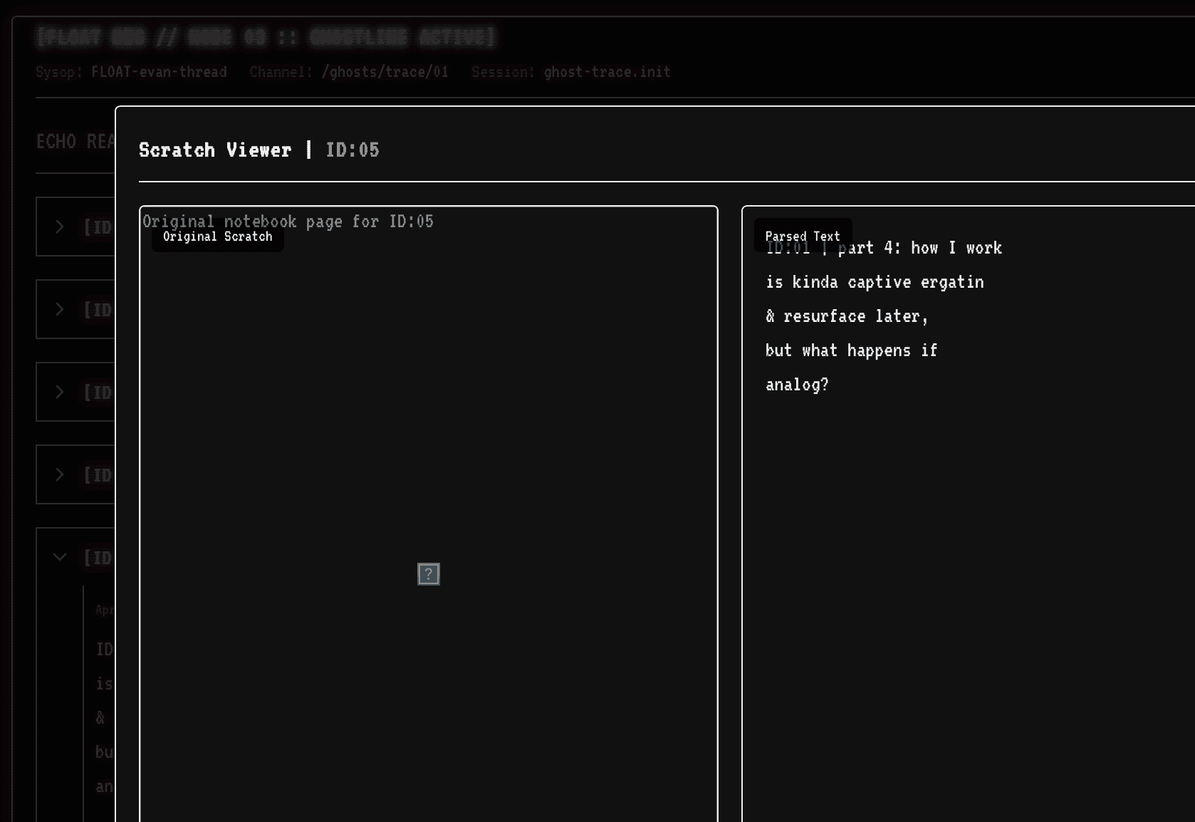 Ghost Thread Experience