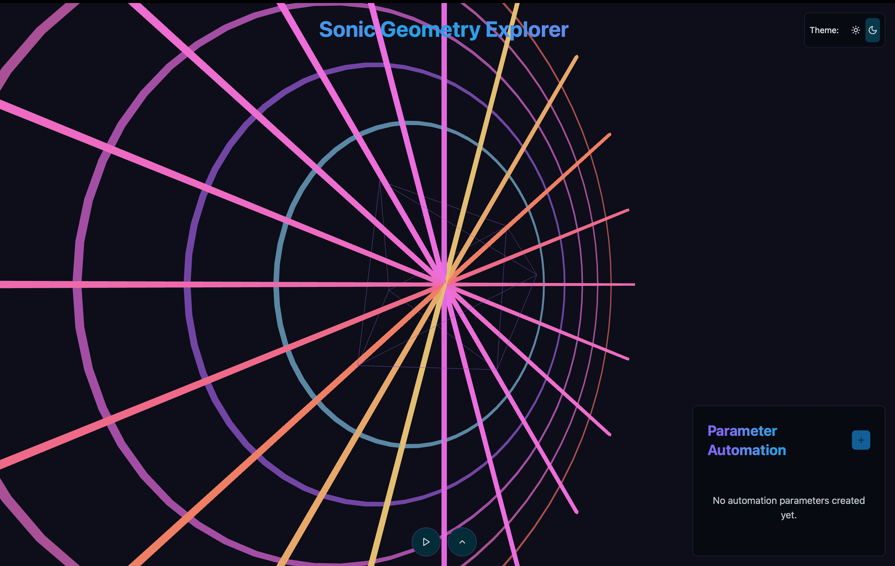 Sonic Geometry Explorer